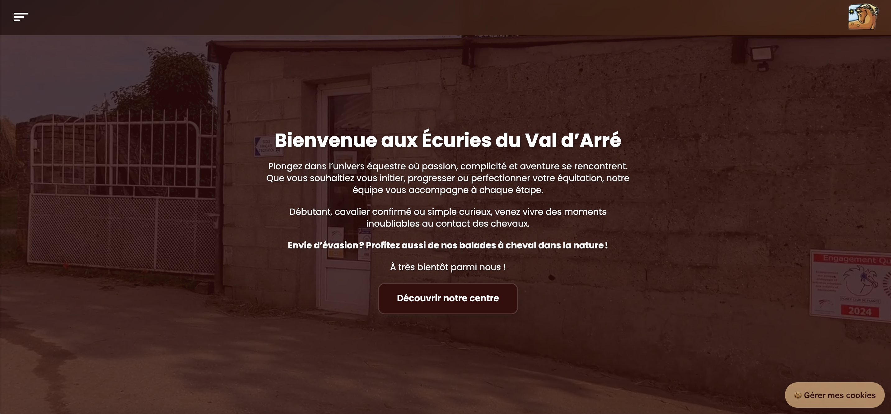Les Écuries du Val d'Arré